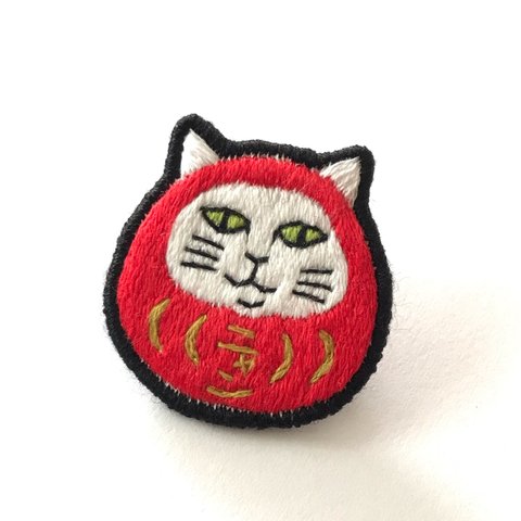 刺繍 ピンバッチ ダルニャン