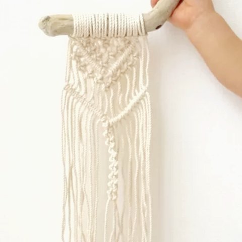 macrame tapestry-baby-