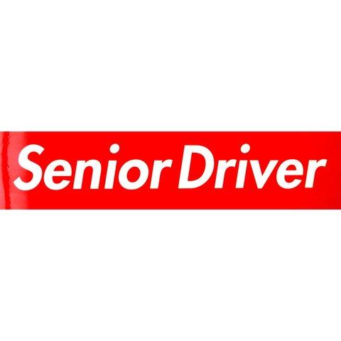 カーマグネット Senior Driver 箱枠