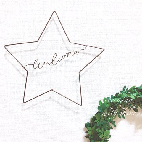 ♡ star welcome ♡ シンプル可愛い.*･ﾟ
