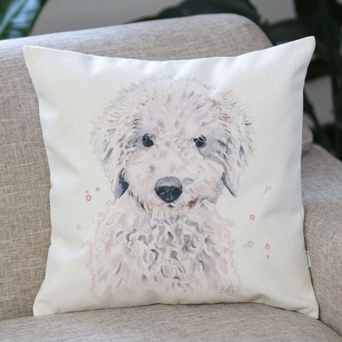 クッションカバー コッカープー COCKAPOO 北欧風 jubileecushionpt021