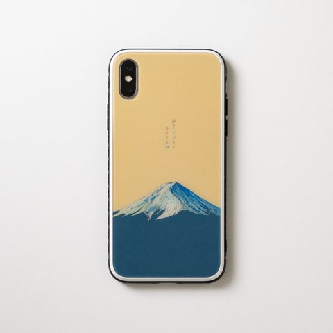 富士山×UKIYO ガラススマホケース