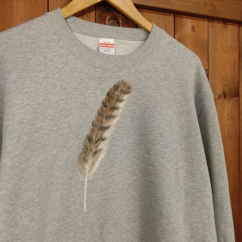 【スウェット・Men's L】 アメリカワシミミズクさんの羽