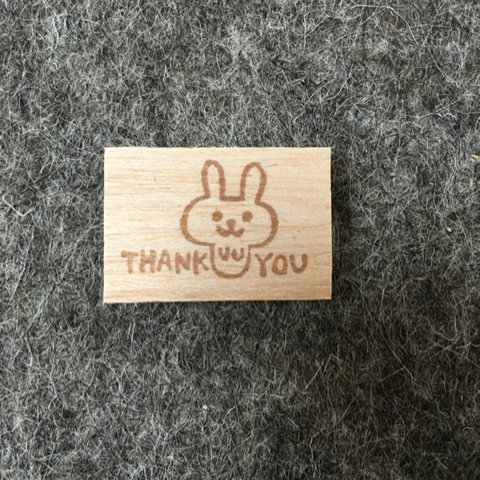 THANK YOUお辞儀うさぎ