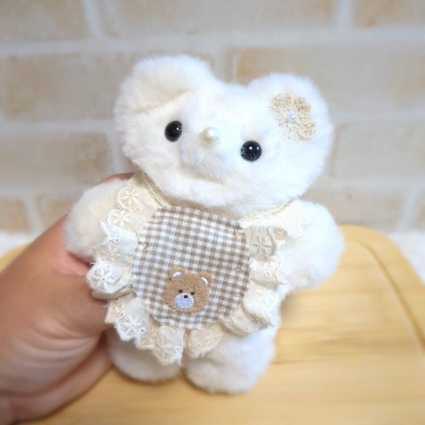 癒しのもふりん上を向いて歩こうよくまたん♡　ぬいぐるみ　ハンドメイド