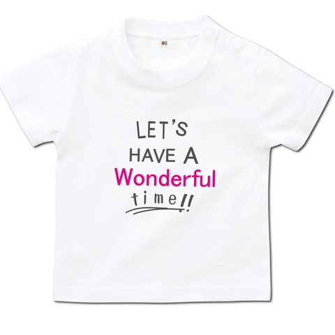 〜wonderful time〜Ｔシャツ