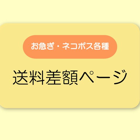 ★＜送料お差額専用ぺージ＞