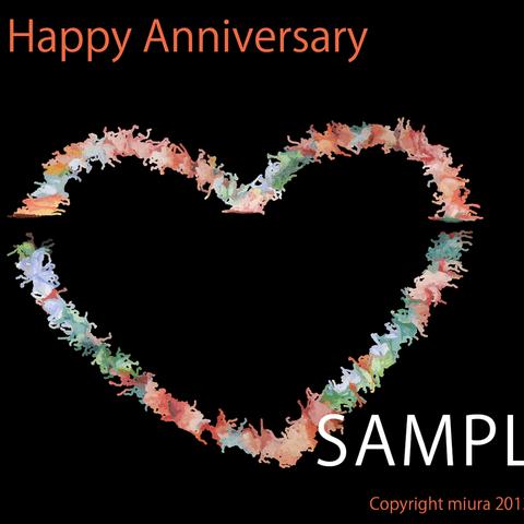 Happy Anniversary  Design  POSTCARD