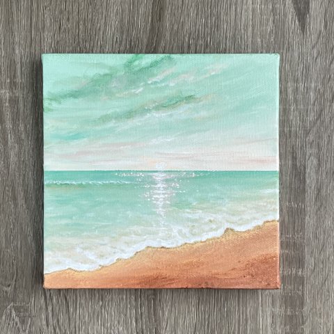 アクリル画《原画》✴︎Green sea ✴︎