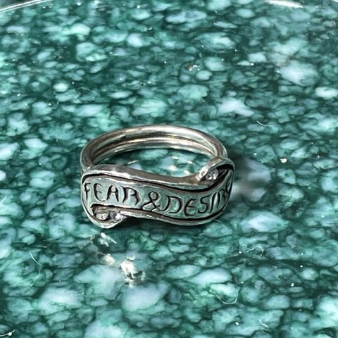 silver925 documents ring