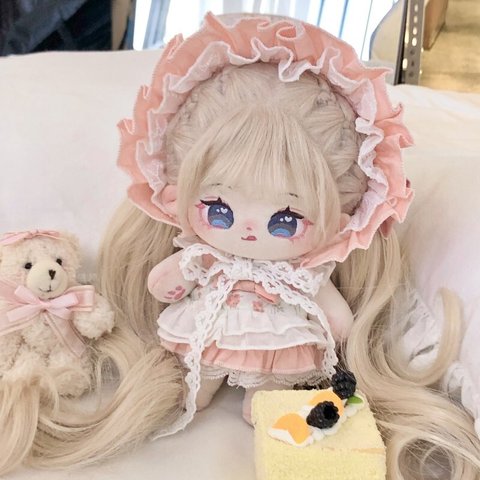 20cmぬいぐるみ服 着せ替えぬいぐるみ かわいい 春の歌セット Lolita プリンセス服 