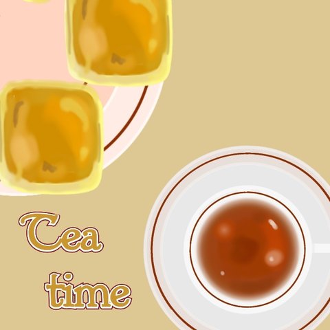 Teatimeブックカバー