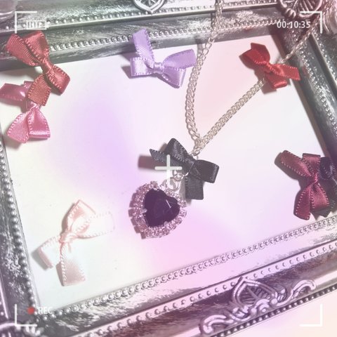 NEW❣ゆめかわ量産型ネックレス♡(Ribbon×Bijoux)