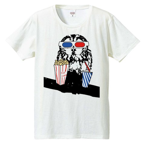 [Tシャツ] Movie watch owl