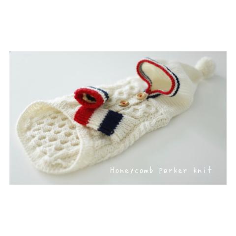 茶＊様専用お買い物ページ Honeycomb parker knit   