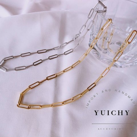 再販! 【𝒔𝒕𝒂𝒊𝒏𝒍𝒆𝒔𝒔 𝒔𝒕𝒆𝒆𝒍 × ɢᴏʟᴅ/sɪʟᴠᴇʀ chain necklace】 ステンレス チェーンネックレス