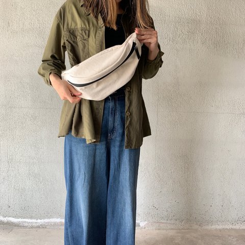 waist   bag キナリ 〈ウエストバッグ   ウエストポーチ〉