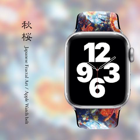 秋桜 - 和風 Apple Watch ベルト