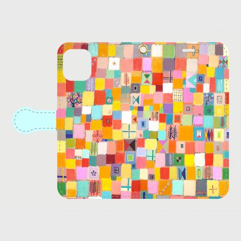 iPhoneX/XS/11/11 Pro対応 | 受注制作 | 手帳型スマホケース | colour of flower
