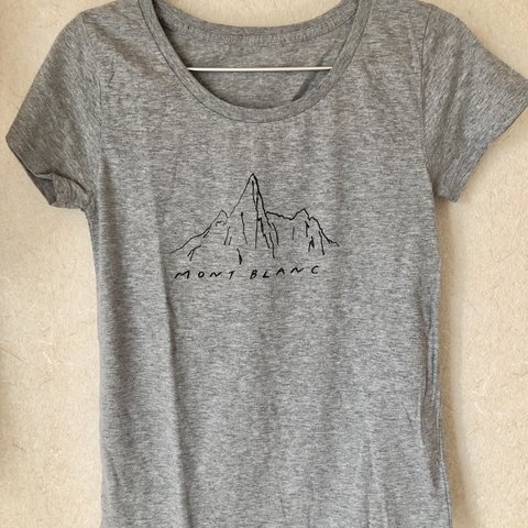 MONT BLANC山Tシャツ