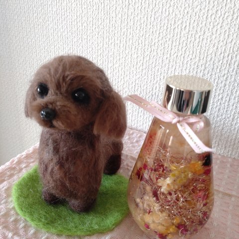 羊毛フェルト☆ダックス☆ぬいぐるみ☆ハンドメイド