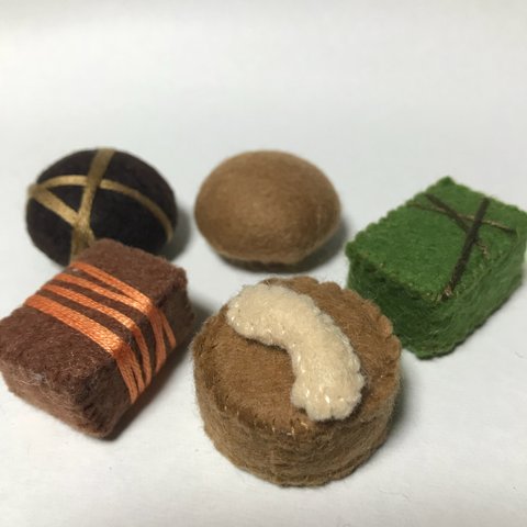 チョコレートAセット（フェルト）送料無料❗️