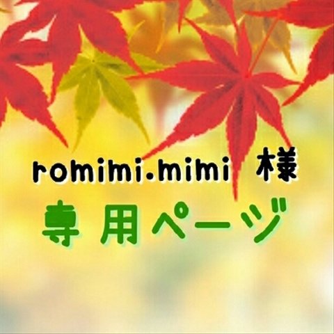 romimi.mi 様♡専用ページです