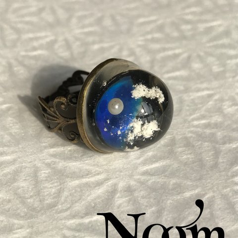 【✨再販✨】移ろいゆく満月の空のring