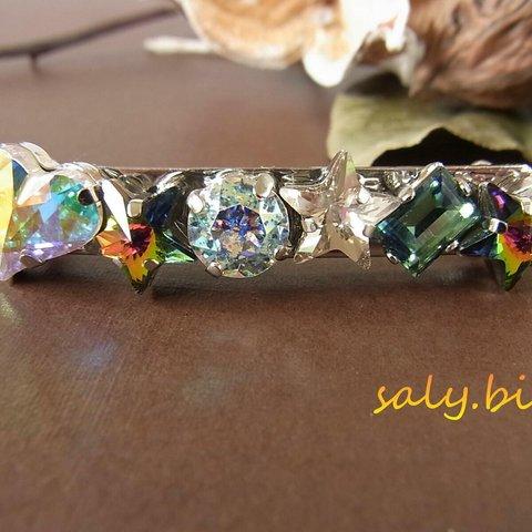 saly☆スワロフスキービジューのシューピアス