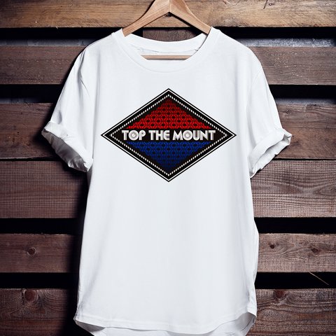 バスケTシャツ「TOP THE MOUNT」