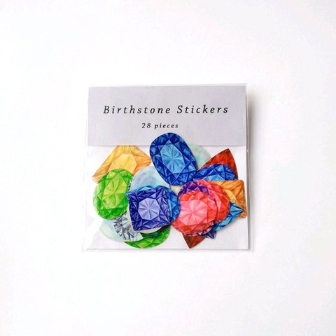 Birthstone Stickers (2袋セット)