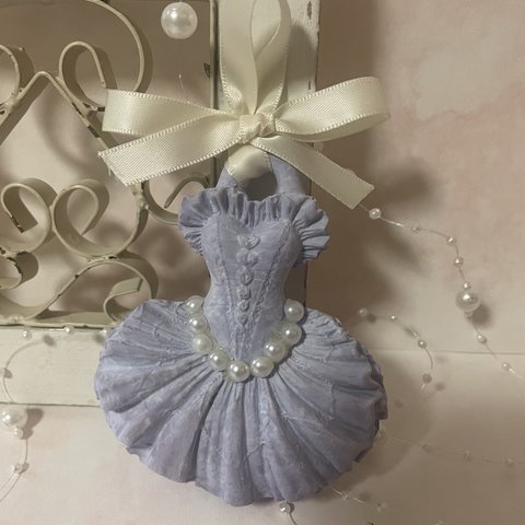 29.青紫 チュチュドレスのアロマストーン　