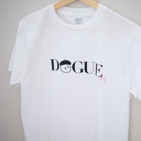 DOGUE TOKYOイヌのTシャツ 【ロゴ・イラスト】