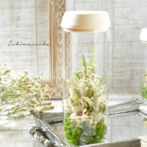 minne限定価格【 bright green 】✽優しくお花を照らす✽心安らぐ lamp flower L size 