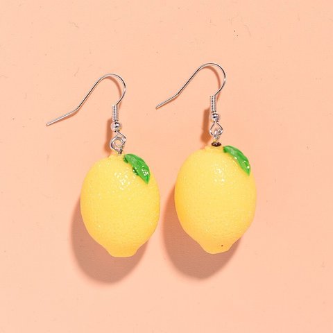 食品サンプル レモンのピアス🍋 イヤリング