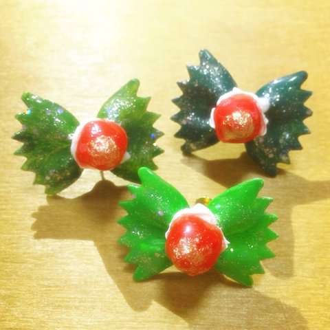 クリスマスver.ピアス