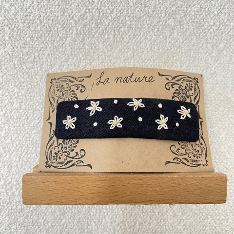 刺繍ヘアピン　No.1