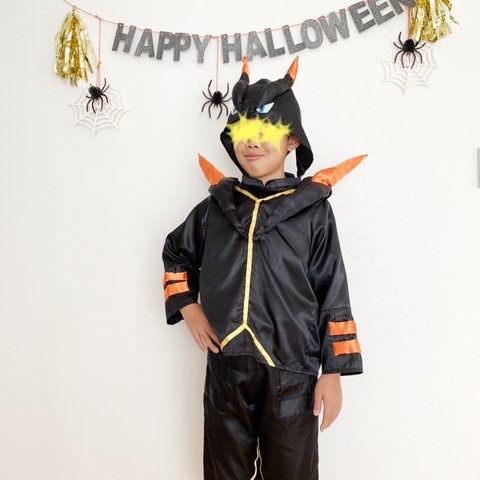 男の子ハロウィン♪ブラックデビル