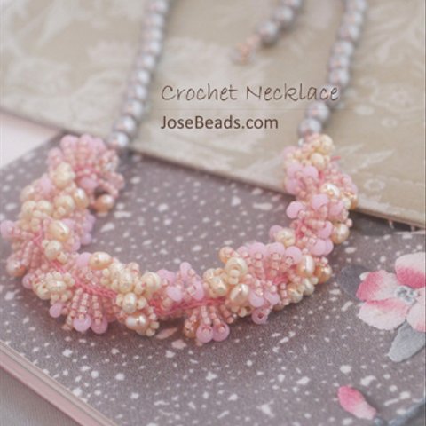 Loop Crochet necklace <ODA 1910>