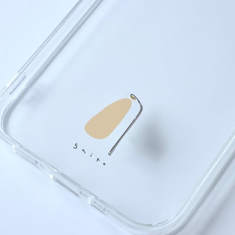 街灯　gaito/mplant　スマホケース　iPhoneケース　クリアケース　ソフトケース シンプル