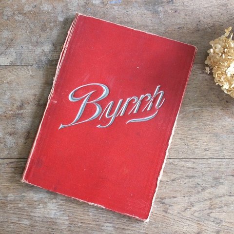 フランス　BYRRH　ビイル　1930年代 レストランメニューカバー　6064