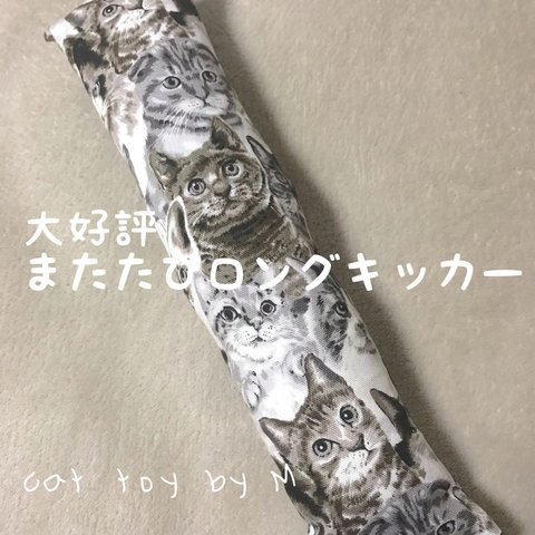 【sold out】テトラならあります☆よく遊ぶ！またたびロングキッカー【猫だらけ 