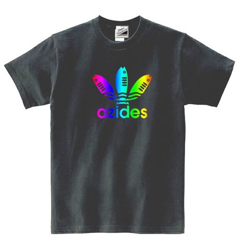 ［azides］5oz グラデーションアジデスTシャツ 半袖 面白い おもしろ プレゼント