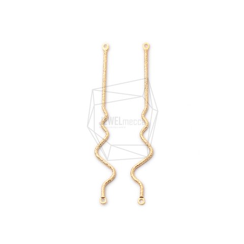 PDT-2059-MG【4個入り】ウェーブラインペンダント,Wave Line Pendant/7mm X 50mm