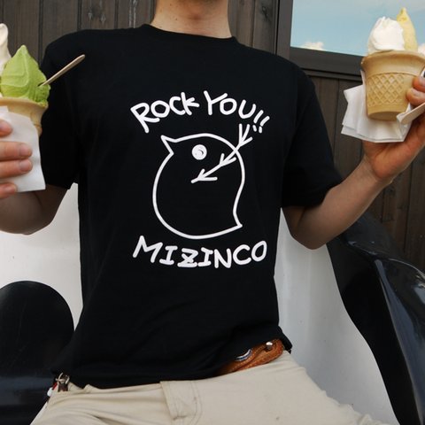 ROCK YOU!!ミジンコちゃんTシャツ