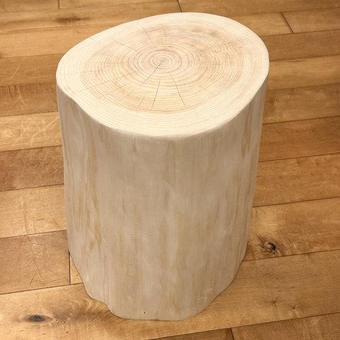 Hinoki Wood Stool No.606