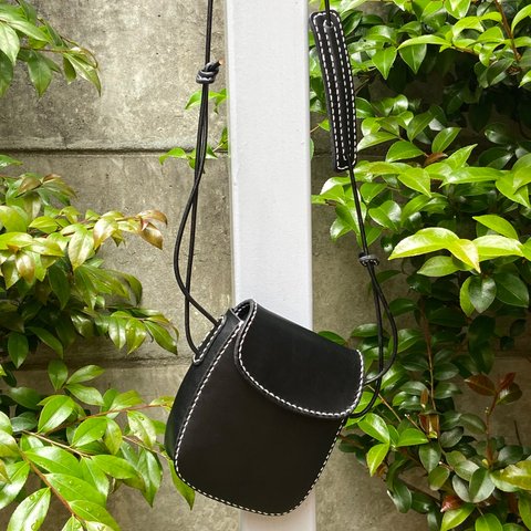 Bread shoulder bag #Black