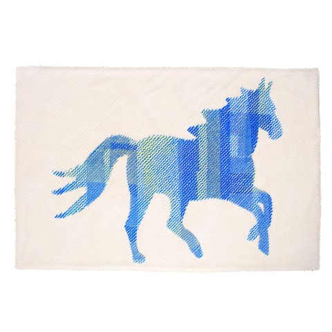 モケモケラグ[HORSE/BLUE] <スラッシュキルト>