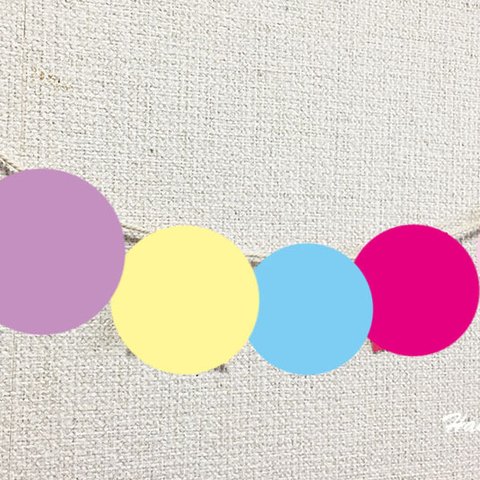 【m様オーダー品】cute*なお誕生日ガーランド★ピンク☆name