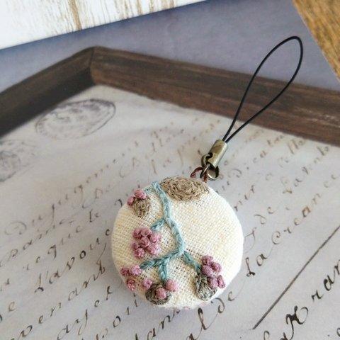 刺繍 ストラップ マカロン型 3.0 d